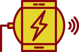 Wireless CHarger Vector Icon Design