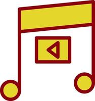 Music Player Vector Icon Design