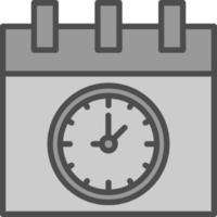 Clock Vector Icon Design