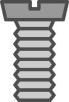 diseño de icono de vector de tornillo