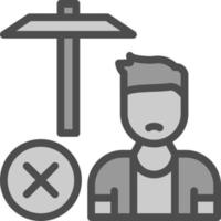 No Child Labour Vector Icon Design