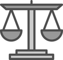 Law Vector Icon Design