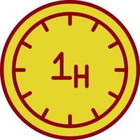 Hour Vector Icon Design