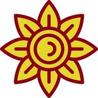 Flower Vector Icon Design
