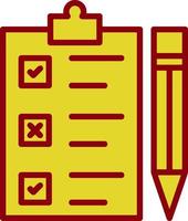 Task List Vector Icon Design