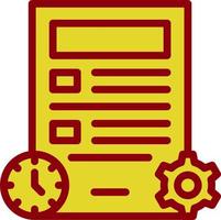 Project Management Vector Icon Design