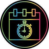 Timer Vector Icon Design