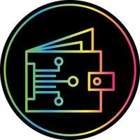 Digital Wallet Vector Icon Design