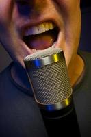Vocalist and Microphone photo