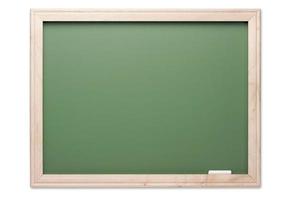 Blank Chalkboard Mock-up photo