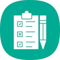 Task List Vector Icon Design