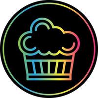 diseño de icono de vector de cupcake