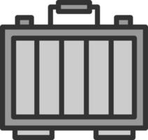 Suitcase Vector Icon Design