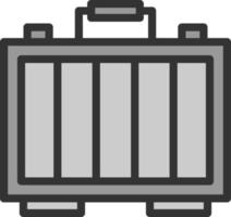 Suitcase Vector Icon Design