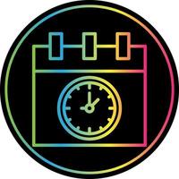 Clock Vector Icon Design