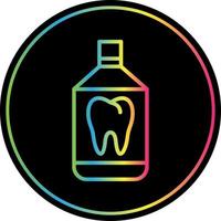 Mouthwash Vector Icon Design