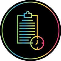 Pending Tasks Vector Icon Design
