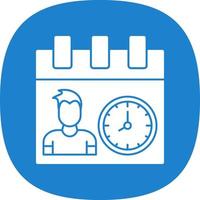 Working Hours Vector Icon Design
