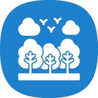 Forest Vector Icon Design