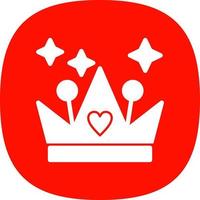 Crown Vector Icon Design