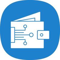 Digital Wallet Vector Icon Design