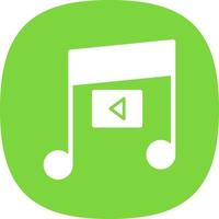 Music Player Vector Icon Design