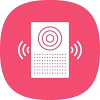 Smart Speaker Vector Icon Design