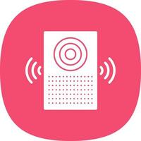 Smart Speaker Vector Icon Design