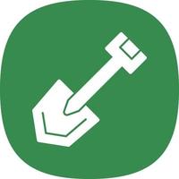 Shovel Vector Icon Design