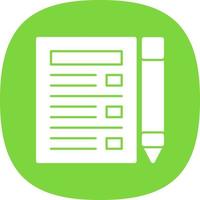 Task List Vector Icon Design
