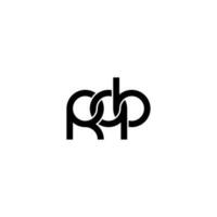 letras rqb logo simple moderno limpio vector