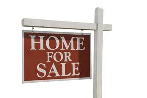 Home For Sale Real Estate Sign photo