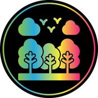 Forest Vector Icon Design