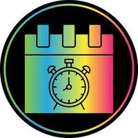 Alarm Clock Vector Icon Design