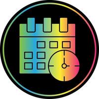 Time ANd Date Vector Icon Design