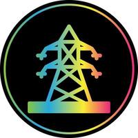 Electric Pole Vector Icon Design