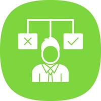 Decision Vector Icon Design