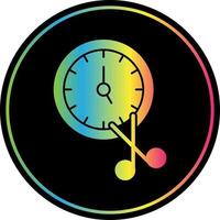 diseño de icono de vector de tiempo de corte