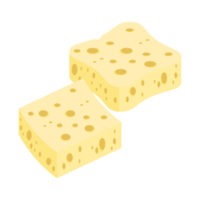 barras de queso con varias formas y variantes png