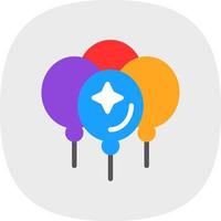 Balloons Vector Icon Design