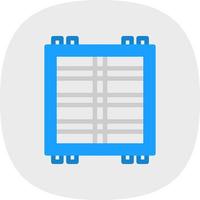 Roof Rack Vector Icon Design
