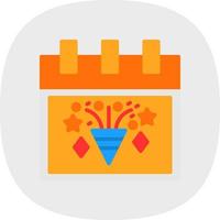 diseño de icono de vector de celebración