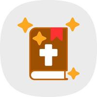 diseño de icono de vector de biblia