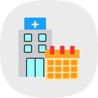 Hospital Vector Icon Design