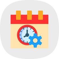 Time Management Vector Icon Design
