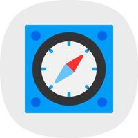 Compass Vector Icon Design