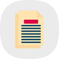 Document Vector Icon Design