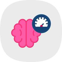 Mental Control Vector Icon Design