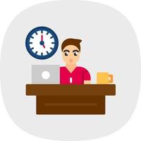 Workplace Vector Icon Design