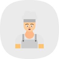 diseño de icono de vector de chef